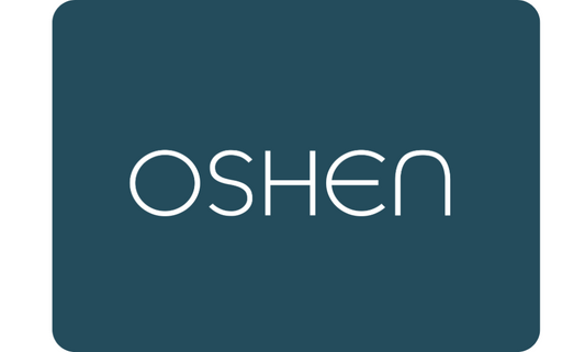 OSHEN Makeup Case gift card. Give the gift of makeup storage.